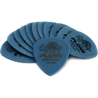 Dunlop 558P100 Tortex Flow Guitar Picks 1.00 mm 12-pack Dunlop 558P100 Tortex Flow Guitar Picks 1.00 mm 12-pack