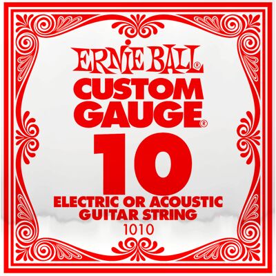 Ernie Ball 010 Single Slinky String Set Ernie Ball 010 Single Slinky String Set