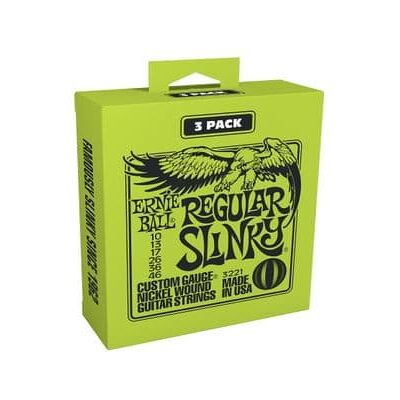 Ernie Ball SLINKY LIME 10-46 TRIPACK (3) Ernie Ball SLINKY LIME 10-46 TRIPACK (3)