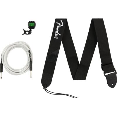 Fender Accessories Bundle Pack - Cable, Tuner, Strap Fender Accessories Bundle Pack - Cable, Tuner, Strap