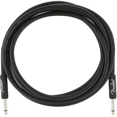 Fender Professional Cable Black Jack 3m Fender Professional Cable Black Jack 3m