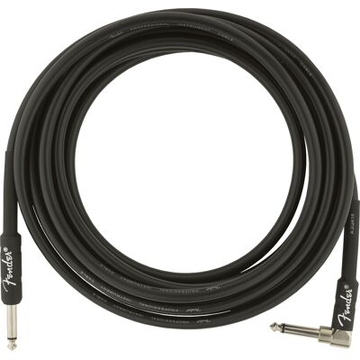 Fender Professional Series Straight/Angle Black 4.5m Fender Professional Series Straight/Angle Black 4.5m