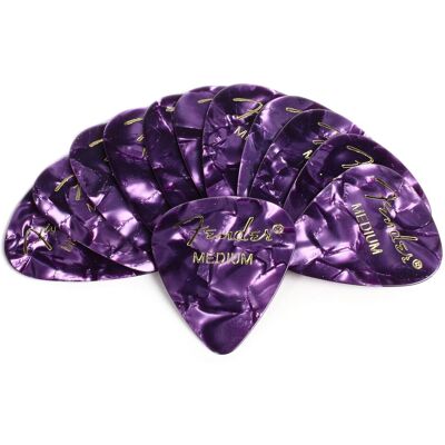 Fender Purple Moto Pick Medium Fender Purple Moto Pick Medium