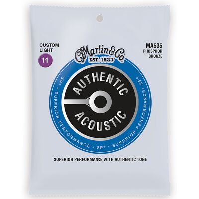 Martin MA-535 Authentic Acoustic Set Martin MA-535 Authentic Acoustic Set