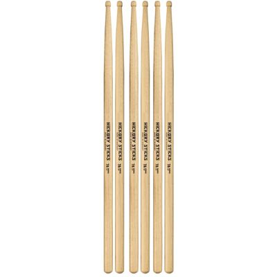 Meinl Hickory 7A Barrel Tip 3-PACK Meinl Hickory 7A Barrel Tip 3-PACK