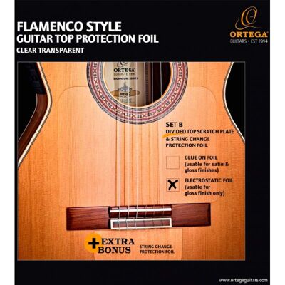 Ortega OERP-FLAM2 Clas. Guit. Pickguard 2 Piece Ortega OERP-FLAM2 Clas. Guit. Pickguard 2 Piece