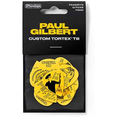 Dunlop Tortex PG462P Paul Gilbert Singature 12 Pack Dunlop Tortex PG462P Paul Gilbert Singature 12 Pack
