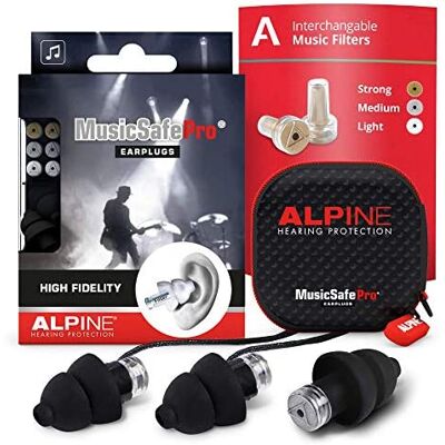 Alpine MusicSafe Pro 3 Niveis Preto Alpine MusicSafe Pro 3 Niveis Preto