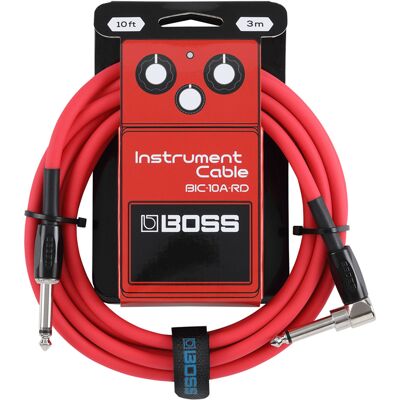 <b>BOSS BIC-10A-RD ROJO</b> Cable Audio Instrumento Jack mono 3m <b>Garantia Vitalícia</b> <b>BOSS BIC-10A-RD ROJO</b> Cable Audio Instrumento Jack mono 3m <b>Garantia Vitalícia</b>