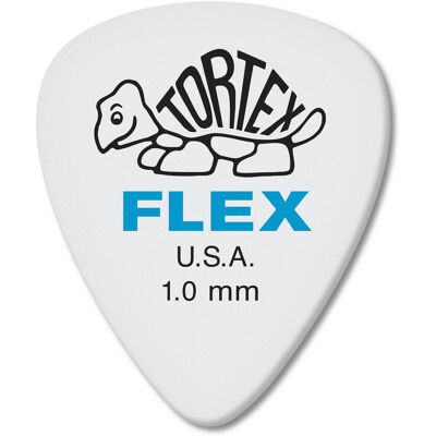 Dunlop Tortex Flex Picks 1,00 12 Dunlop Tortex Flex Picks 1,00 12