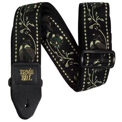 Ernie Ball JACQUARD BLACK PLEASANT PHEASANT Ernie Ball JACQUARD BLACK PLEASANT PHEASANT