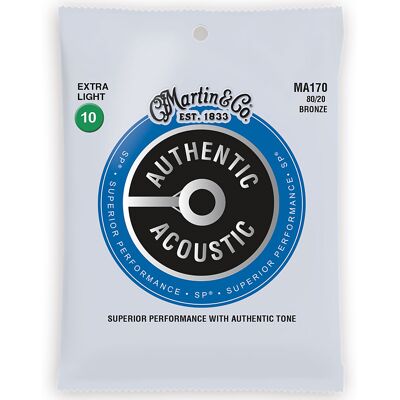 Martin MA-170 Authentic Acoustic Set Martin MA-170 Authentic Acoustic Set