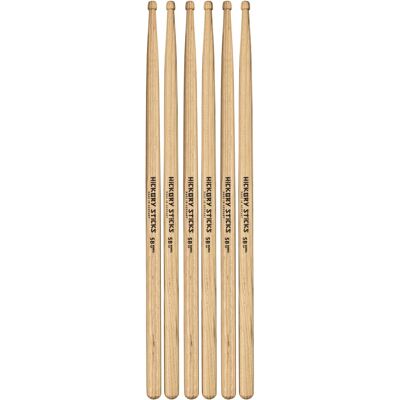 Meinl Hickory 5A Barrel Tip 3-PACK Meinl Hickory 5A Barrel Tip 3-PACK