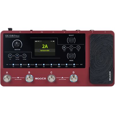 Mooer GE150 PRO Li Amp Modeling Mooer GE150 PRO Li Amp Modeling