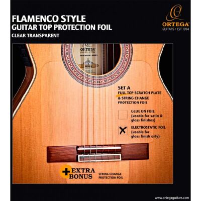 Ortega OERP-FLAM1 Clas. Guit. Pickguard Full Piece Ortega OERP-FLAM1 Clas. Guit. Pickguard Full Piece