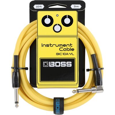 <b>BOSS BIC-10A-YL AMARILLO</b> Cable Audio Instrumento Jack mono 3m <b>Garantia Vitalícia</b> <b>BOSS BIC-10A-YL AMARILLO</b> Cable Audio Instrumento Jack mono 3m <b>Garantia Vitalícia</b>