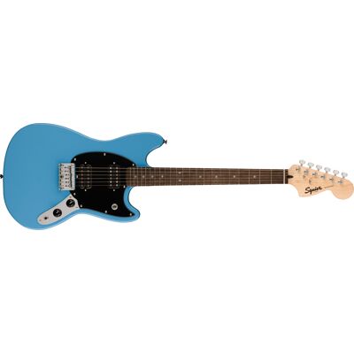 Fender Squier Sonic Mustang HH Laurel Fingerboard Black Pickguard California Blue Fender Squier Sonic Mustang HH Laurel Fingerboard Black Pickguard California Blue