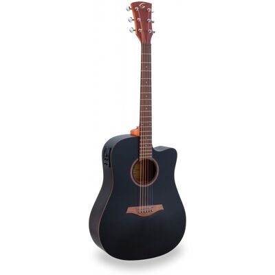 Soundsation Guitarra acústica Dreadnought Cutaway c/preamp CODY DNCE-BK Soundsation Guitarra acústica Dreadnought Cutaway c/preamp CODY DNCE-BK