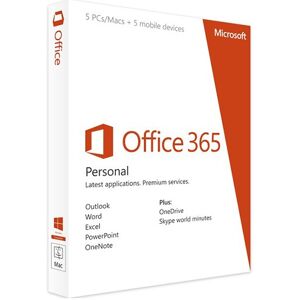 Microsoft Office 365 Personal - PC o Mac - Licencia de por vida Microsoft Office 365 Personal - PC o Mac - Licencia de por vida