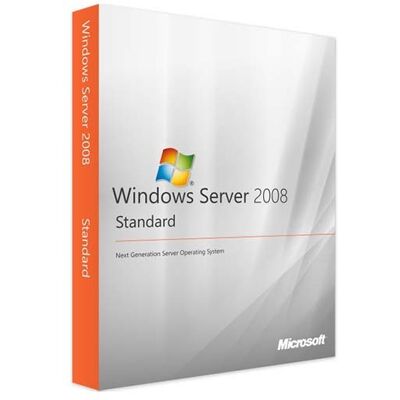 Microsoft Windows Server 2008 Standard - Software de Sistema Operativo Microsoft Windows Server 2008 Standard - Software de Sistema Operativo