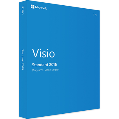 Microsoft Visio Standard 2016 (Windows) Microsoft Visio Standard 2016 (Windows)