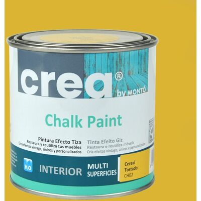 MONTÓ Pintura Crea Chalk Paint para Muebles 500 ml... Cereal tostado MONTÓ Pintura Crea Chalk Paint para Muebles 500 ml... Cereal tostado