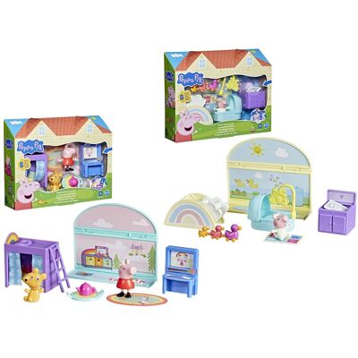 Hasbro Figuras y playsets Sets de accesorios para las habitaciones Peppa Pig . Hasbro Figuras y playsets Sets de accesorios para las habitaciones Peppa Pig .