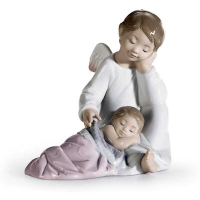 Lladró Figura decorativa Mi ángel de la guarda rosa . Blanco Lladró Figura decorativa Mi ángel de la guarda rosa . Blanco