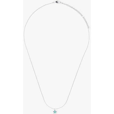 Parfois Collar corto con abalorio de estrella decorativa. Azul Parfois Collar corto con abalorio de estrella decorativa. Azul