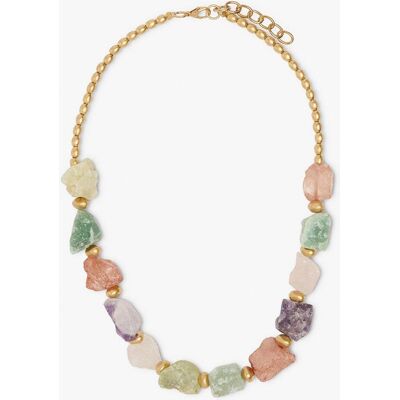Parfois Collar corto con piedras decorativas. Multicolor Parfois Collar corto con piedras decorativas. Multicolor