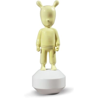 Lladró Figura decorativa The yellow Guest. Pequeña . Amarillo Lladró Figura decorativa The yellow Guest. Pequeña . Amarillo