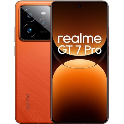Realme GT 7 Pro 12 GB + 512 GB móvil libre + Cargador 120 W. (512 GB + 12 GB RAM) Naranja Realme GT 7 Pro 12 GB + 512 GB móvil libre + Cargador 120 W. (512 GB + 12 GB RAM) Naranja