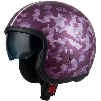NZI Casco de moto Jet Rolling 4 Sun . (XL - XL) Morado NZI Casco de moto Jet Rolling 4 Sun . (XL - XL) Morado