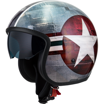 NZI Casco de moto Jet Rolling 4 Sun . (XL - XL) Gris marengo NZI Casco de moto Jet Rolling 4 Sun . (XL - XL) Gris marengo