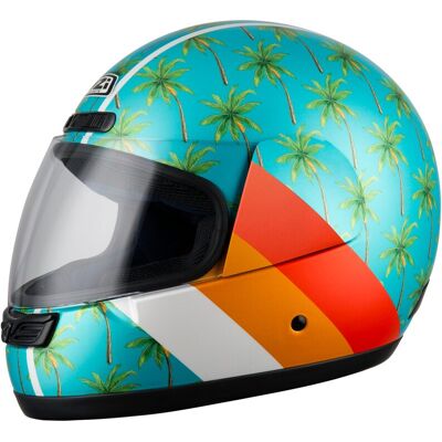 NZI Casco de moto Integral activy junior . (XS - XS) Azul / Verde NZI Casco de moto Integral activy junior . (XS - XS) Azul / Verde