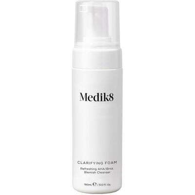 Medik8 Limpiadora Clarifying Foam 150 ml . Medik8 Limpiadora Clarifying Foam 150 ml .