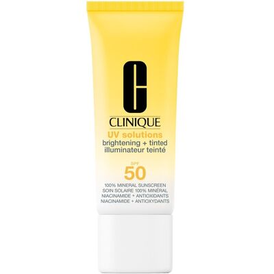 Clinique Protector Solar Iluminador con Color SPF 50 40 Ml UV Solutions . (40 ml) Tono Deep Clinique Protector Solar Iluminador con Color SPF 50 40 Ml UV Solutions . (40 ml) Tono Deep