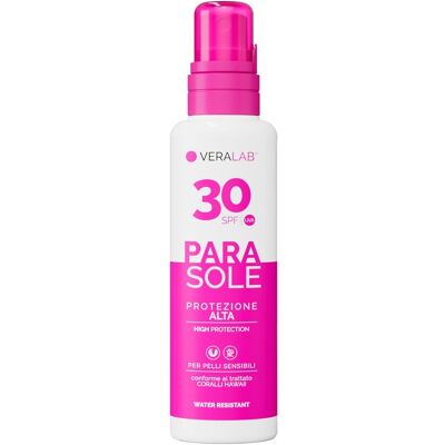 Veralab SPF 50 Loción Solar en Spray - Piel Sensible Veralab SPF 50 Loción Solar en Spray - Piel Sensible