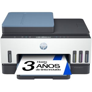 HP Impresora Multifunción Rellenable Tinta Smart Tank 7306 Wi-Fi. Blanco / Azul HP Impresora Multifunción Rellenable Tinta Smart Tank 7306 Wi-Fi. Blanco / Azul