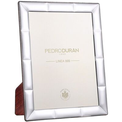 Pedro Durán Marco de fotos Bambú . (10 x 15 cm) Plata Pedro Durán Marco de fotos Bambú . (10 x 15 cm) Plata