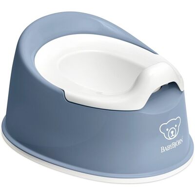 BabyBjörn BabyBjörn Potti Inteligente Azul Profundo/Blanco - Orinal para bebé BabyBjörn BabyBjörn Potti Inteligente Azul Profundo/Blanco - Orinal para bebé