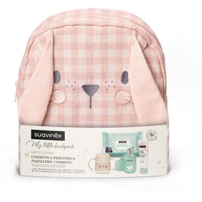 Suavinex Pack regalo Mochila guardería con cosmética de bebé. (22.5 X 9.6 X 22.2 Cm) Rosa antiguo niño Suavinex Pack regalo Mochila guardería con cosmética de bebé. (22.5 X 9.6 X 22.2 Cm) Rosa antiguo niño