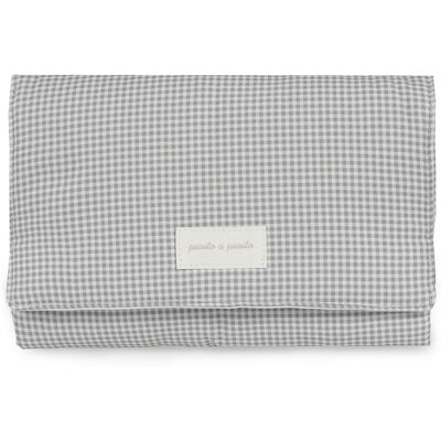 Pasito a pasito Cambiador Little Bloom Vichy Gris. (20 X 28 X 5 cm) Gris claro niño Pasito a pasito Cambiador Little Bloom Vichy Gris. (20 X 28 X 5 cm) Gris claro niño