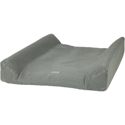 NOBODINOZ Cambiador zen & funda Wabi-Sabi. Gris azulado niño NOBODINOZ Cambiador zen & funda Wabi-Sabi. Gris azulado niño