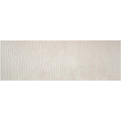 Roca Cerámica Azulejo de pared rectificado 40x120 cm Suite Abaco Ondas . Arena Roca Cerámica Azulejo de pared rectificado 40x120 cm Suite Abaco Ondas . Arena