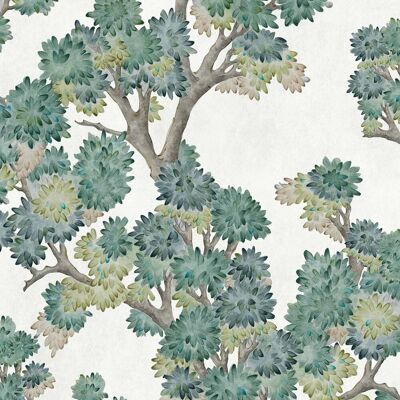 YBARRA Papel pintado Field Maple de la colección Cotswolds & Serret. Menta YBARRA Papel pintado Field Maple de la colección Cotswolds & Serret. Menta