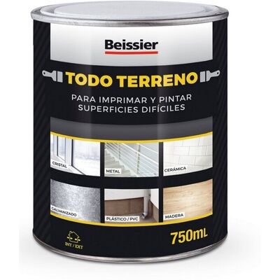 Beissier Imprimación Superficies Difíciles Todoterreno 750 ml. Blanco Beissier Imprimación Superficies Difíciles Todoterreno 750 ml. Blanco