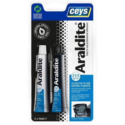 Ceys Adhesivo Araldite Epoxi Standard 15 + 15 ml. (30 ml) Blanco Ceys Adhesivo Araldite Epoxi Standard 15 + 15 ml. (30 ml) Blanco