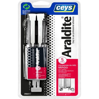 Ceys Adhesivo Araldite Rápido Jeringa 24 ml. Transparente Ceys Adhesivo Araldite Rápido Jeringa 24 ml. Transparente