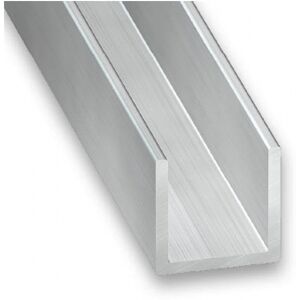 Cqfd Perfil en 'U' Aluminio en Bruto 2 m. Cqfd Perfil en 'U' Aluminio en Bruto 2 m.